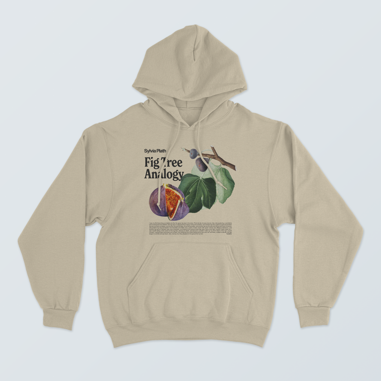 Hoodie Sylvia Plath Fig Analogy