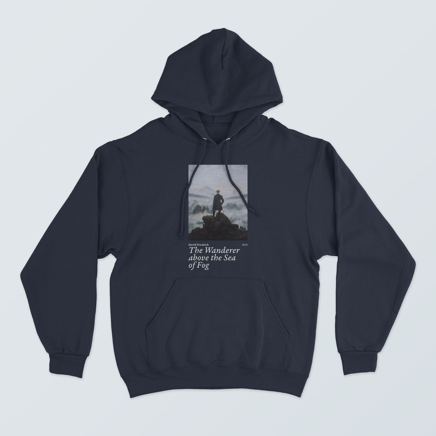 Hoodie El Caminante Sobre el Mar de Nubes