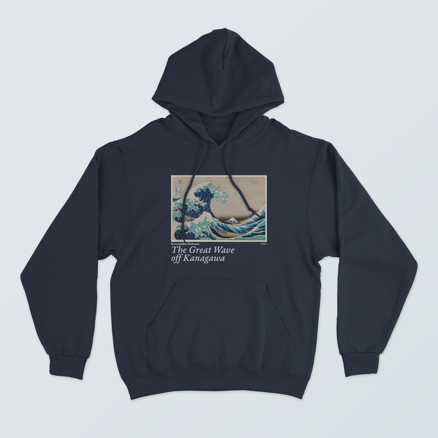 Hoodie La gran Ola de Kanagawa