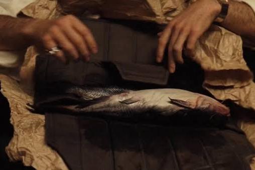 Playera Luca Brasi Sleeps with the Fishes - El Padrino