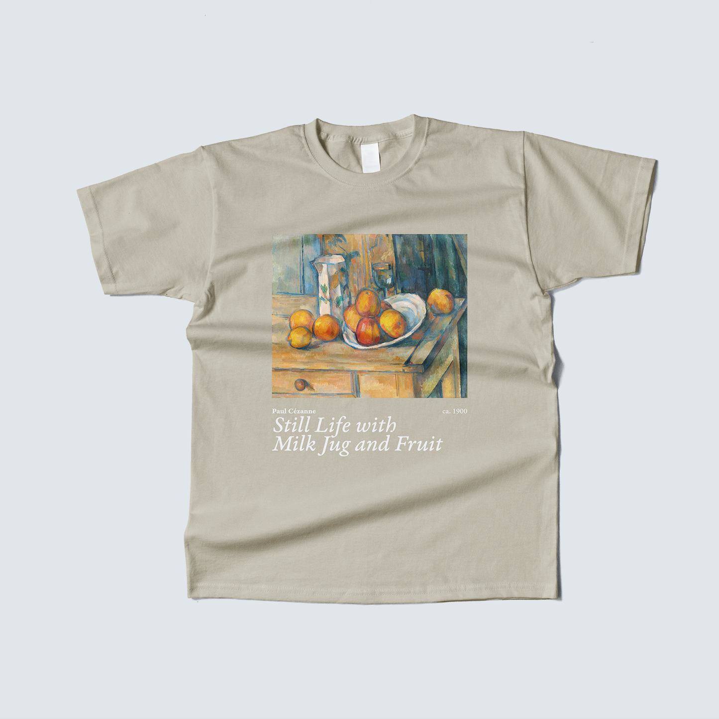 Playera Bodegón con Jarra de Leche y Fruta