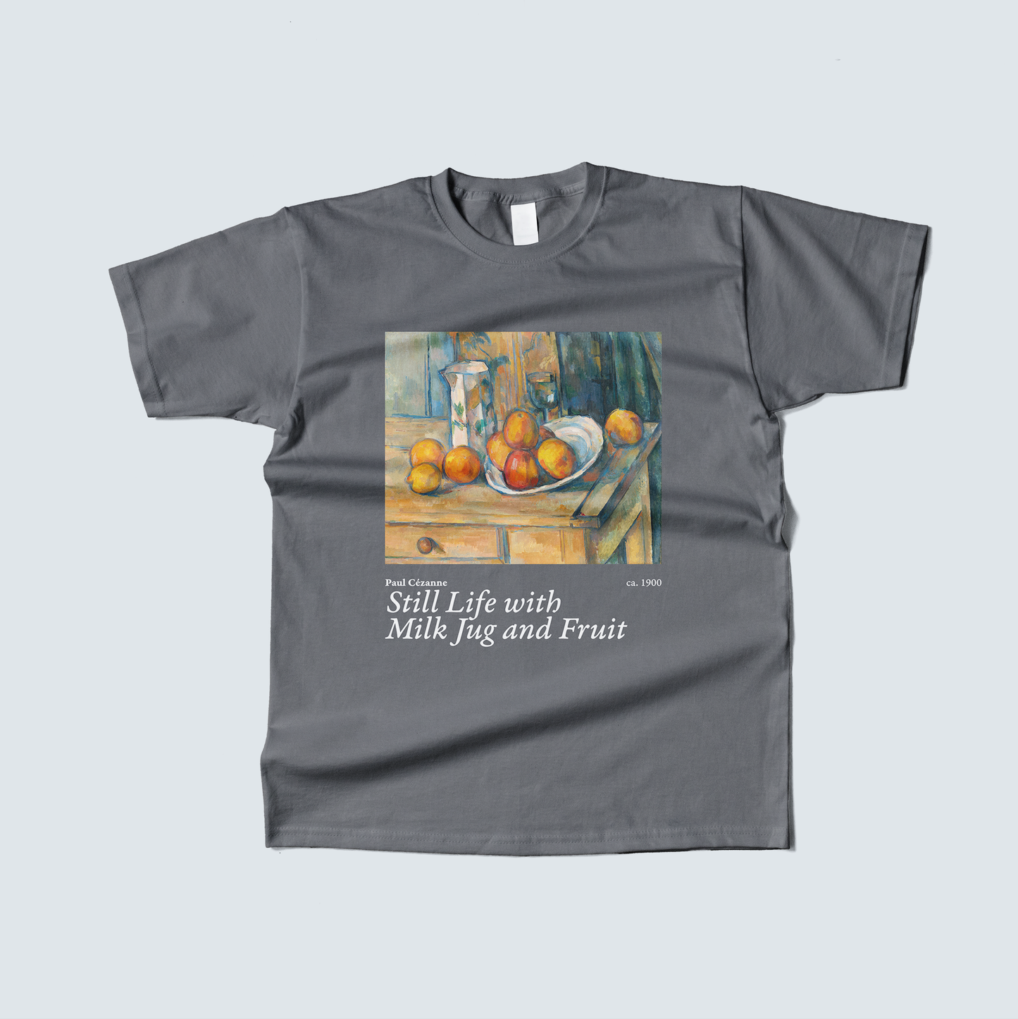 Playera Bodegón con Jarra de Leche y Fruta