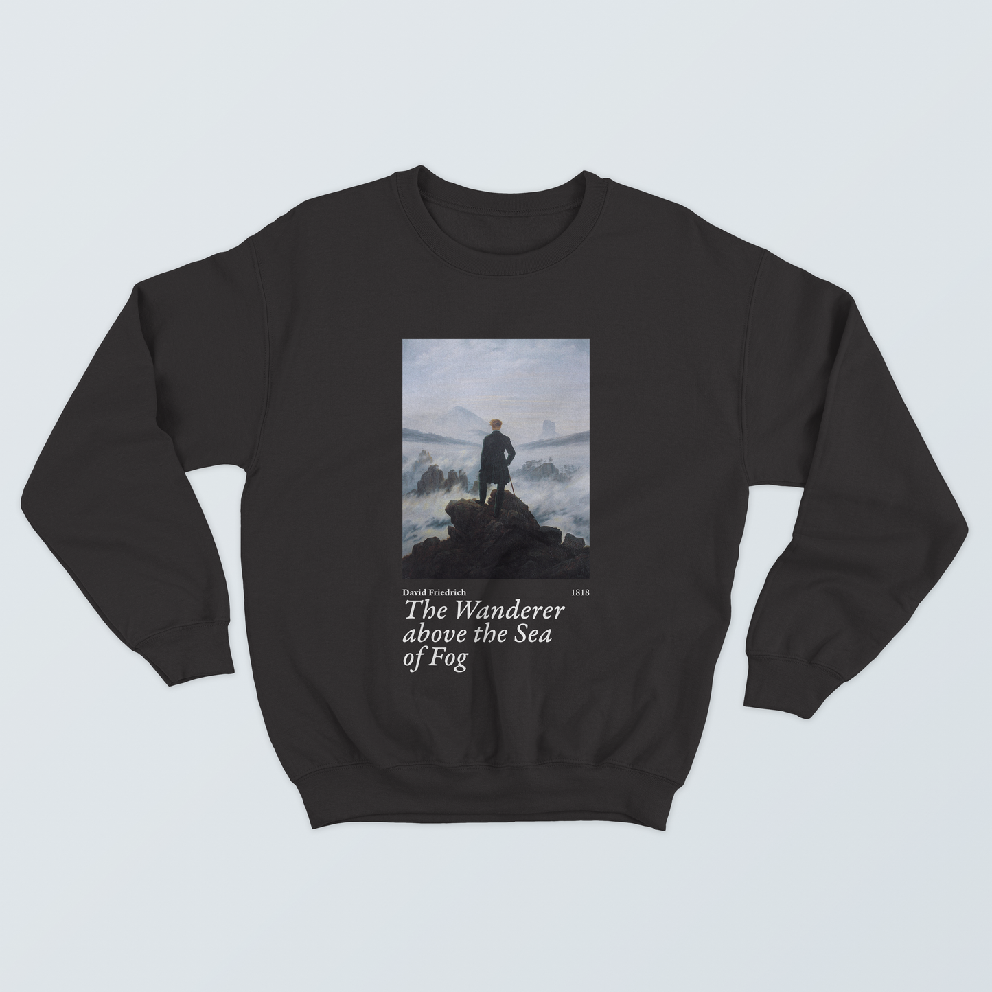 Sudadera El Caminante Sobre el Mar de Nubes