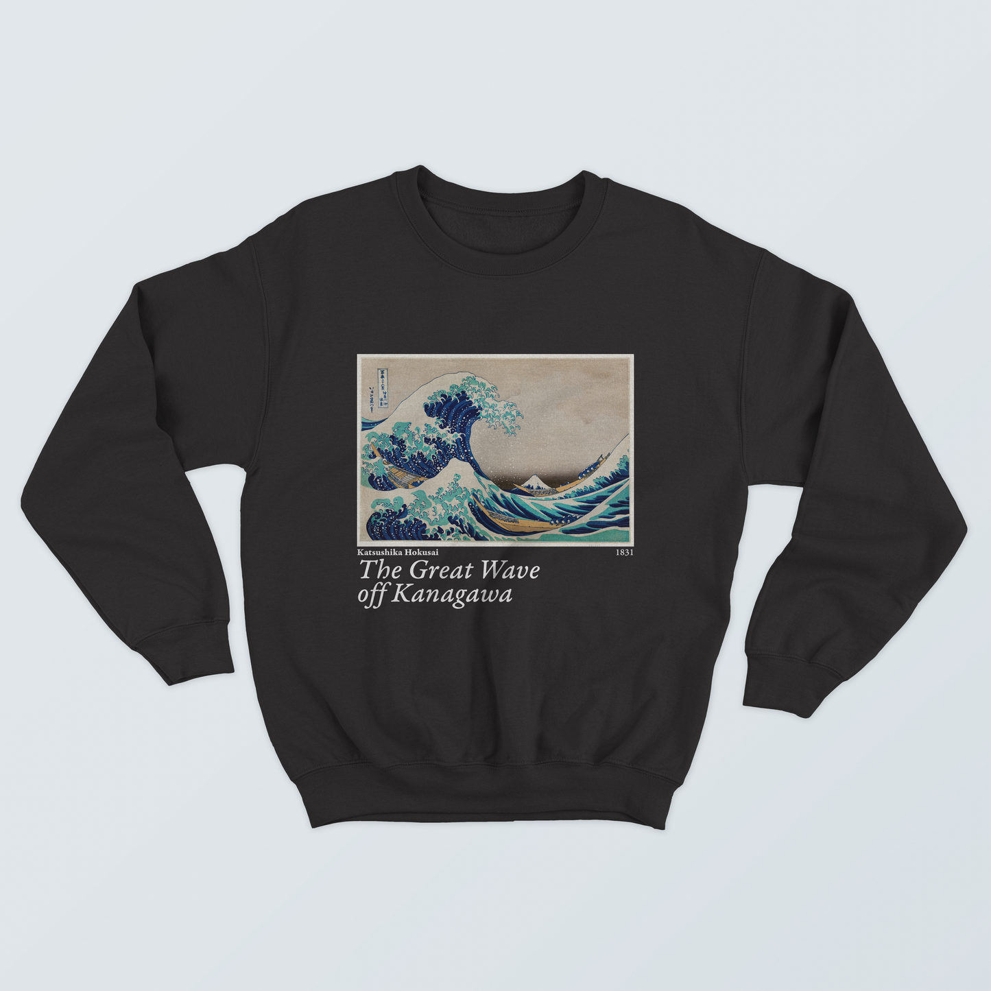 Sudadera La Gran Ola de Kanagawa
