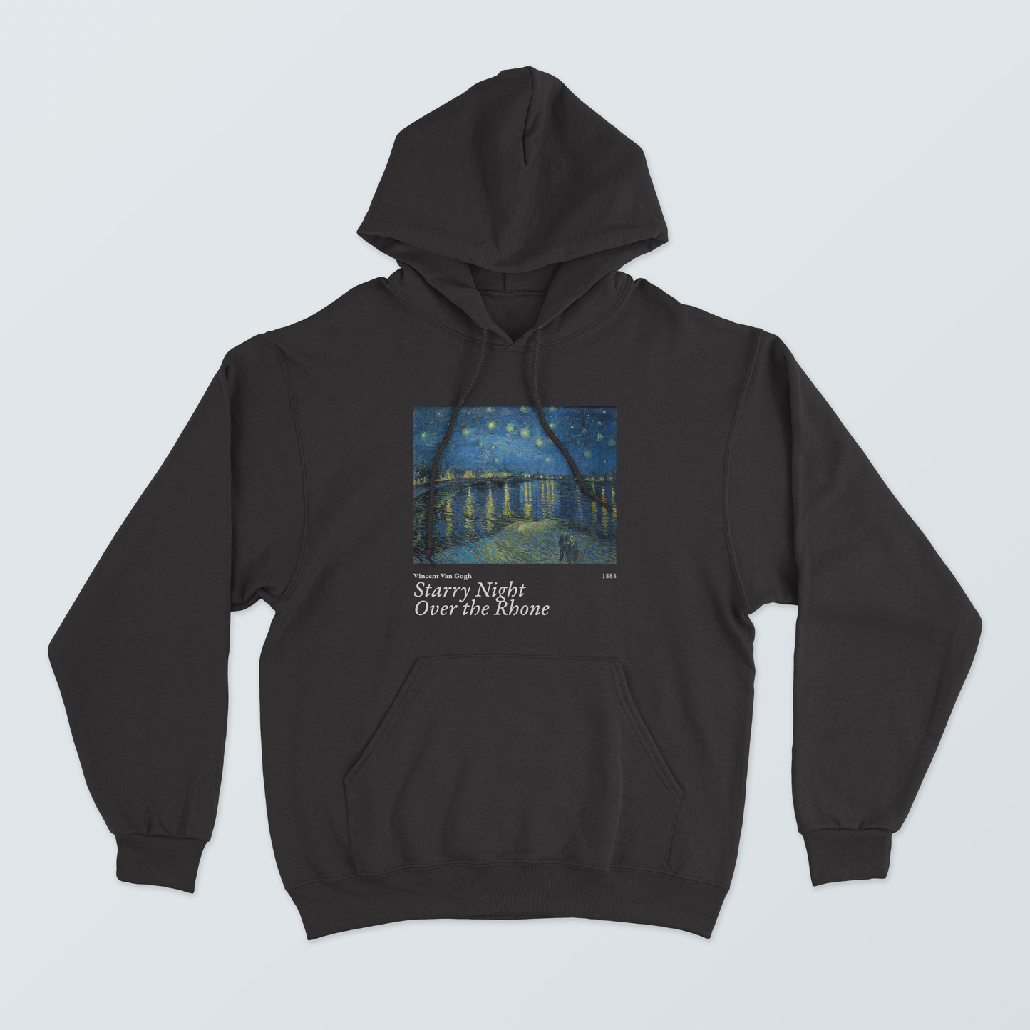 Hoodie Noche Estrellada sobre el Ródano
