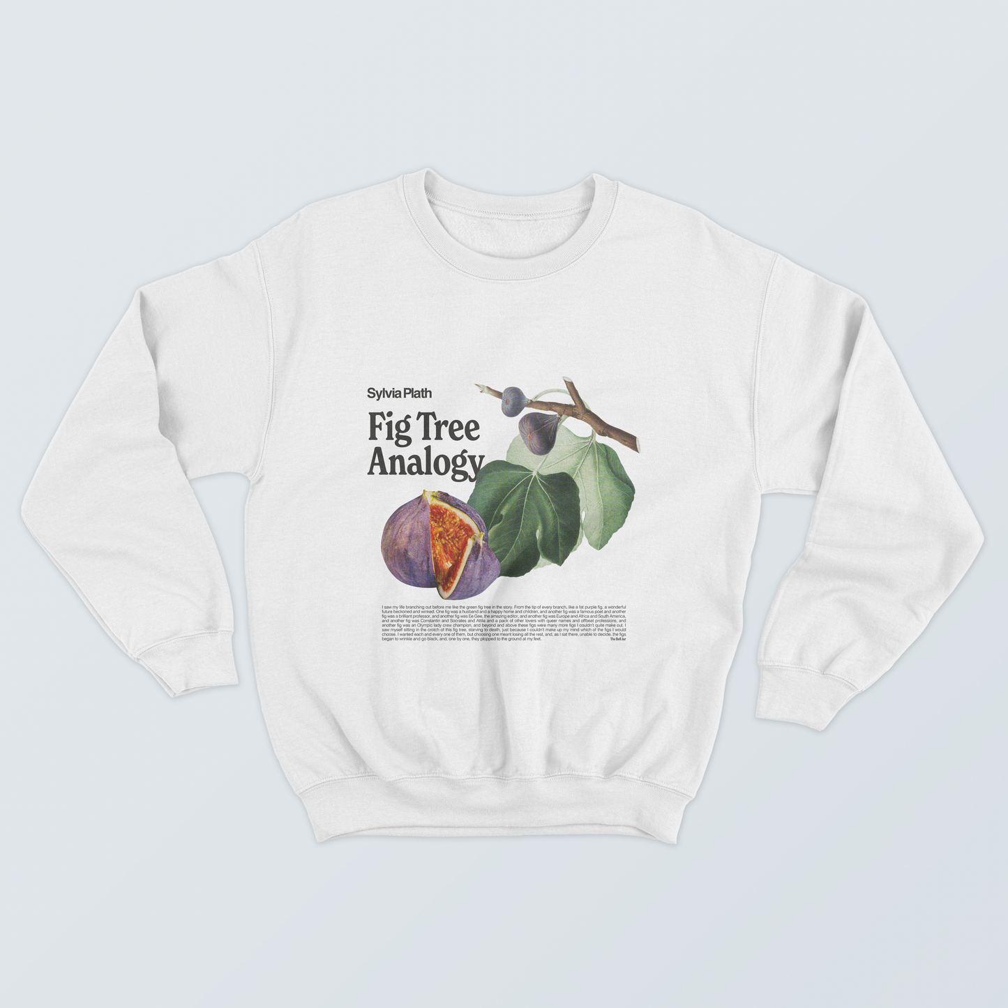 Sudadera Sylvia Plath Fig Analogy