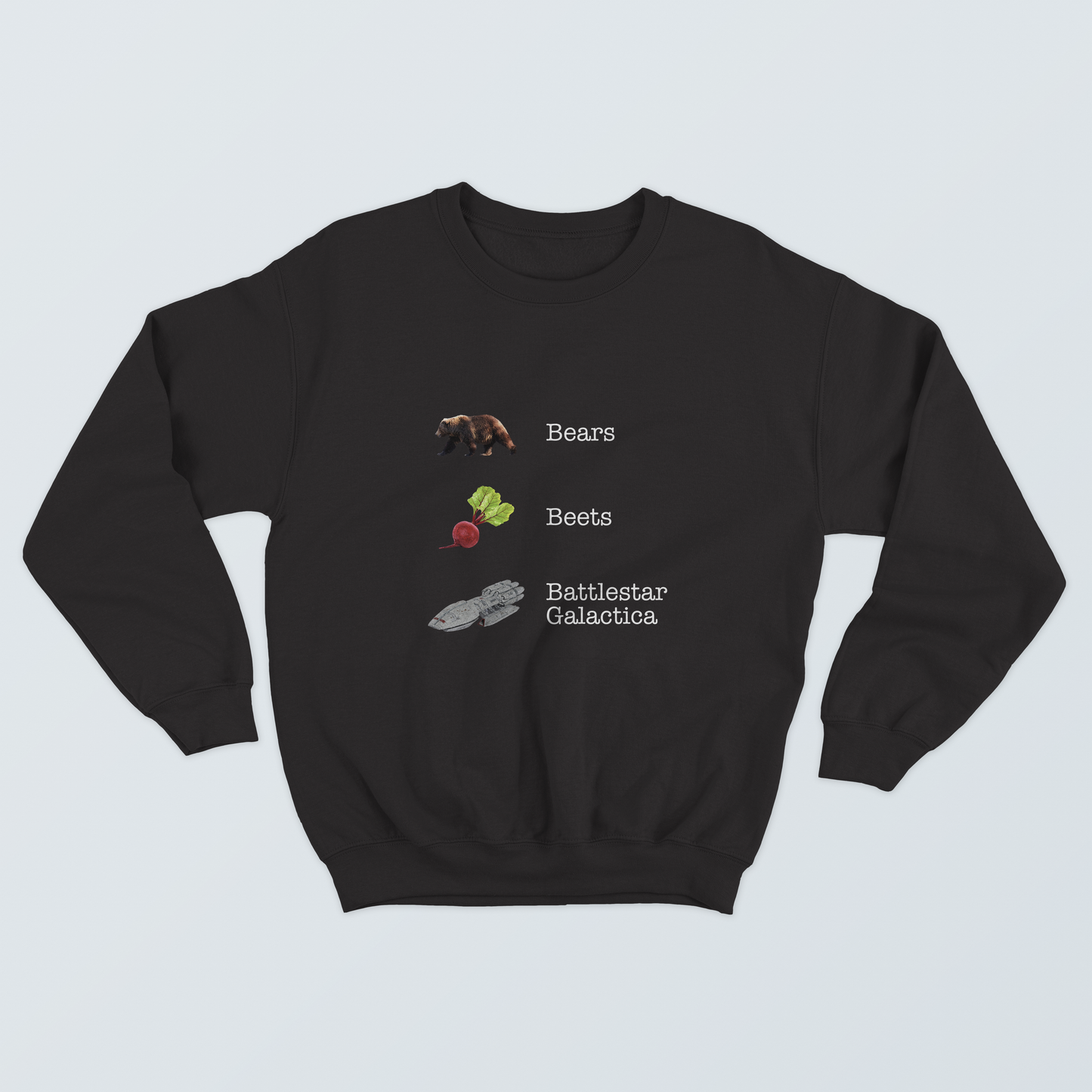 Sudadera Bears, Beats, Battlestar Galactica - The Office