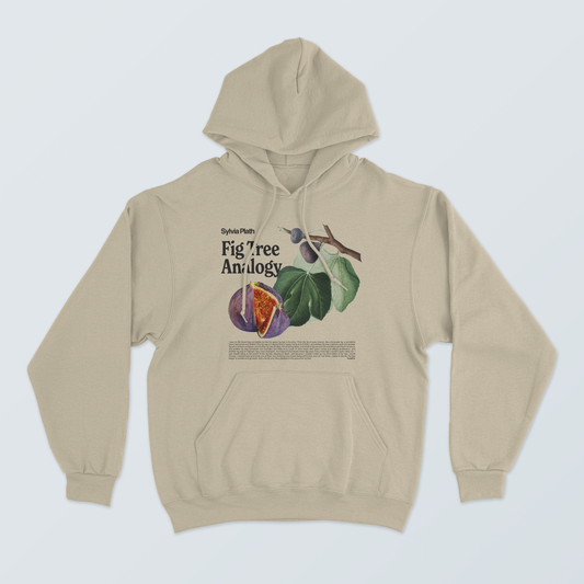 Hoodie Sylvia Plath Fig Analogy