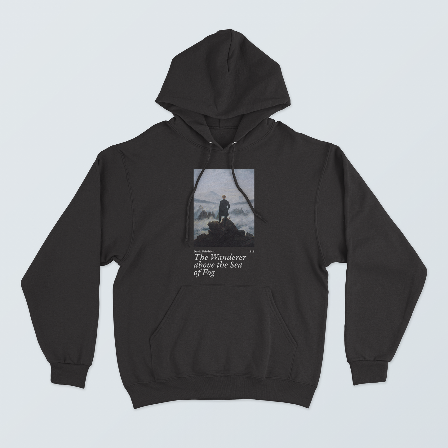 Hoodie El Caminante Sobre el Mar de Nubes