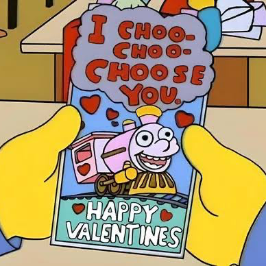 Playera I Choo-Choo-Choose You - Los Simpson