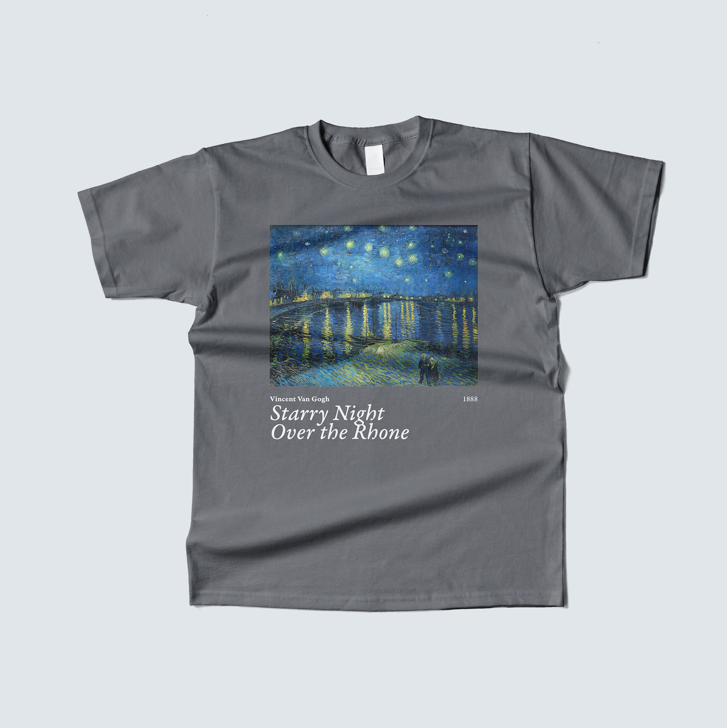 Playera Noche Estrellada Sobre el Ródano