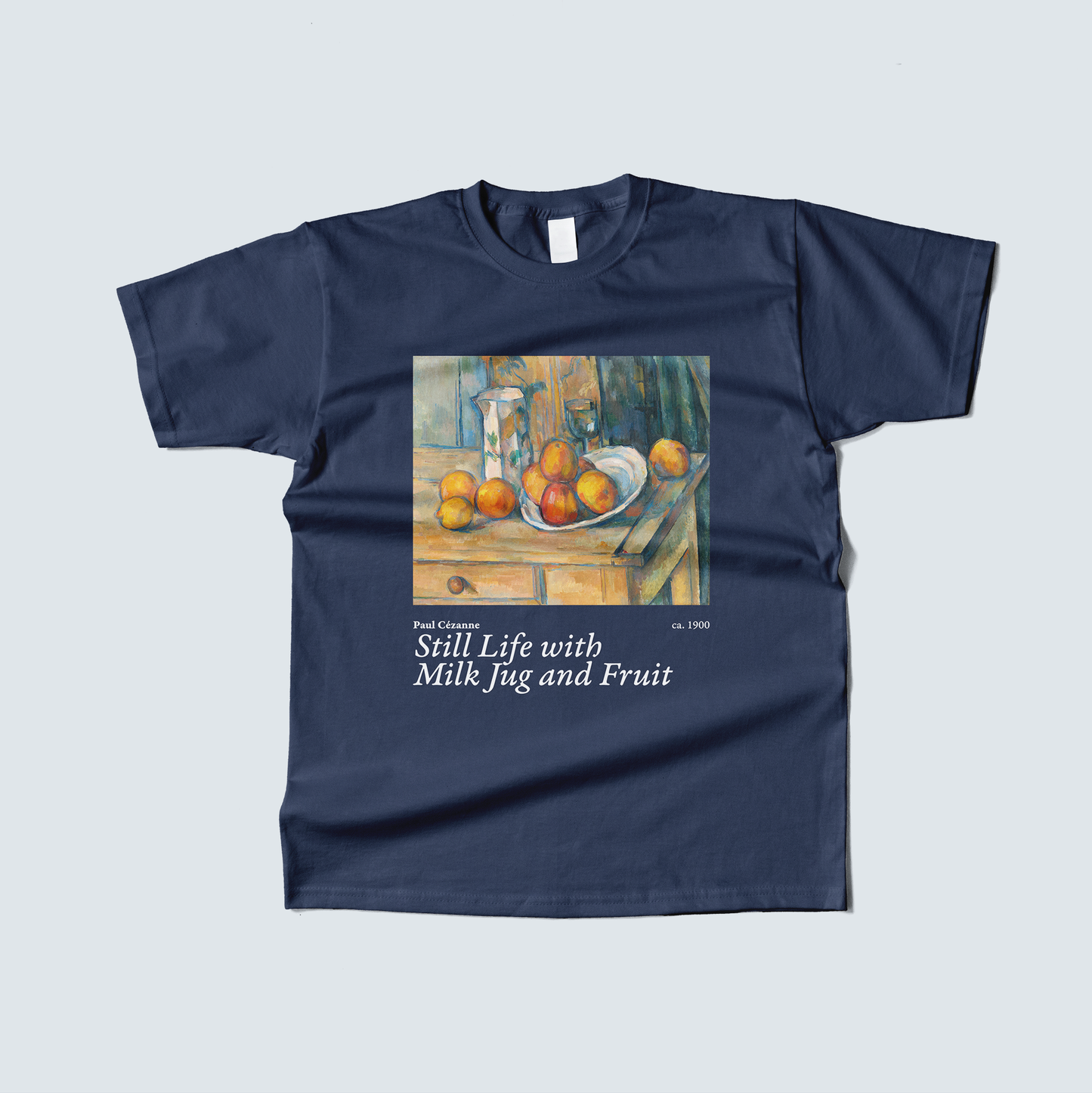 Playera Bodegón con Jarra de Leche y Fruta