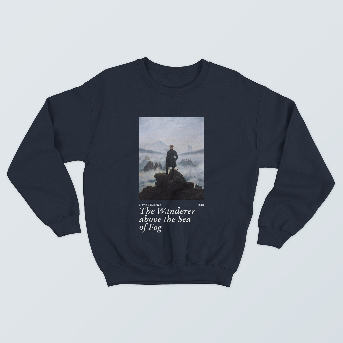 Sudadera El Caminante Sobre el Mar de Nubes