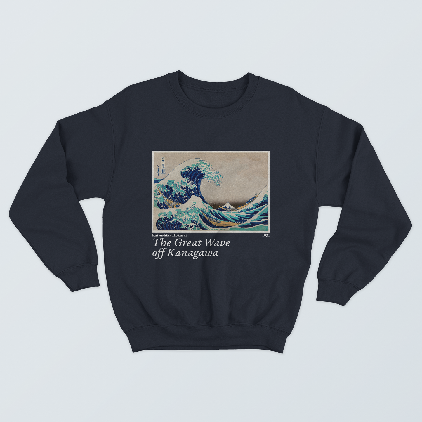 Sudadera La Gran Ola de Kanagawa