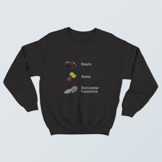 Sudadera Bears, Beats, Battlestar Galactica - The Office